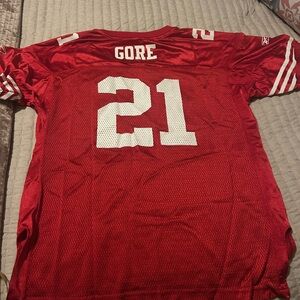 Reebok Frank Gore San Francisco 49ers Jersey Youth XL